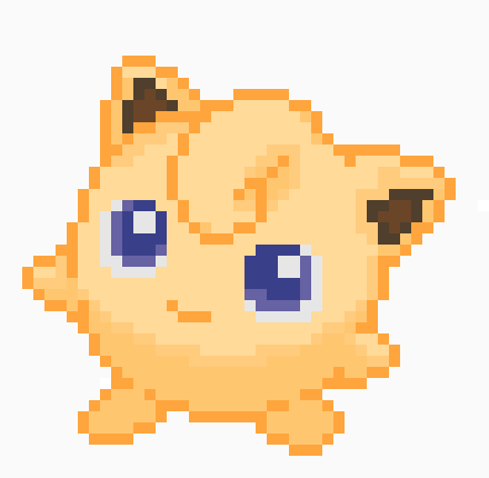 [44b816] Jigglypuff Pixel Art