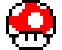 Super Mario World Mushroom