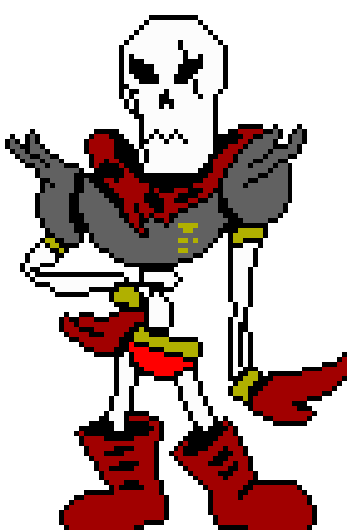 [9664c4] Fell!Papyrus Sprite