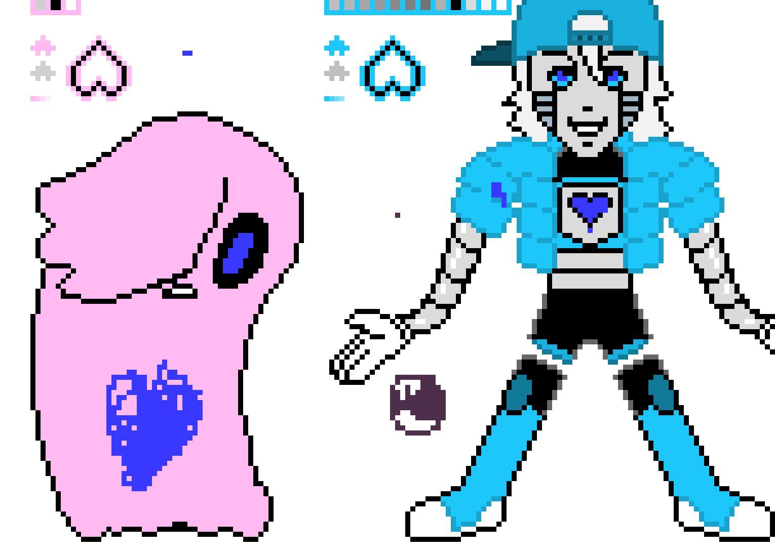 [9664c4] Underswap Mettaton and Napstablook