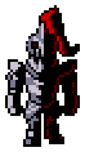 [2e90c1] RED!Undyne (Overworld Sprite)(Armor)