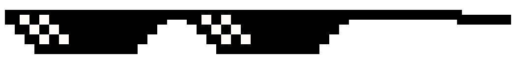 [9664c4] Pixel shades white double