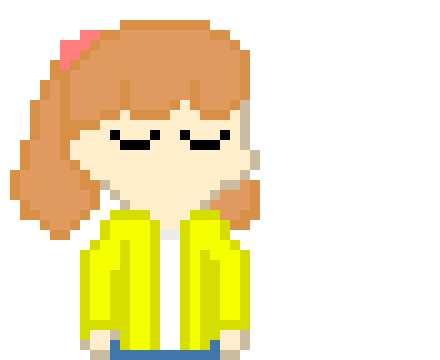 [000885] wont fight unless necessary. -she spares the dummy-