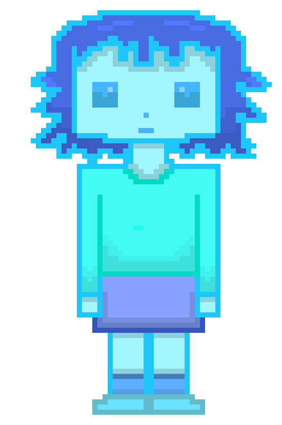 [77cf4d] blue girl