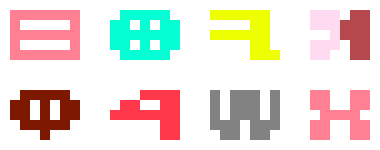 [edc586] and the two undecided colors in here are Heth and Taw because i somehow didn't autism enough to map out their color specifics and design