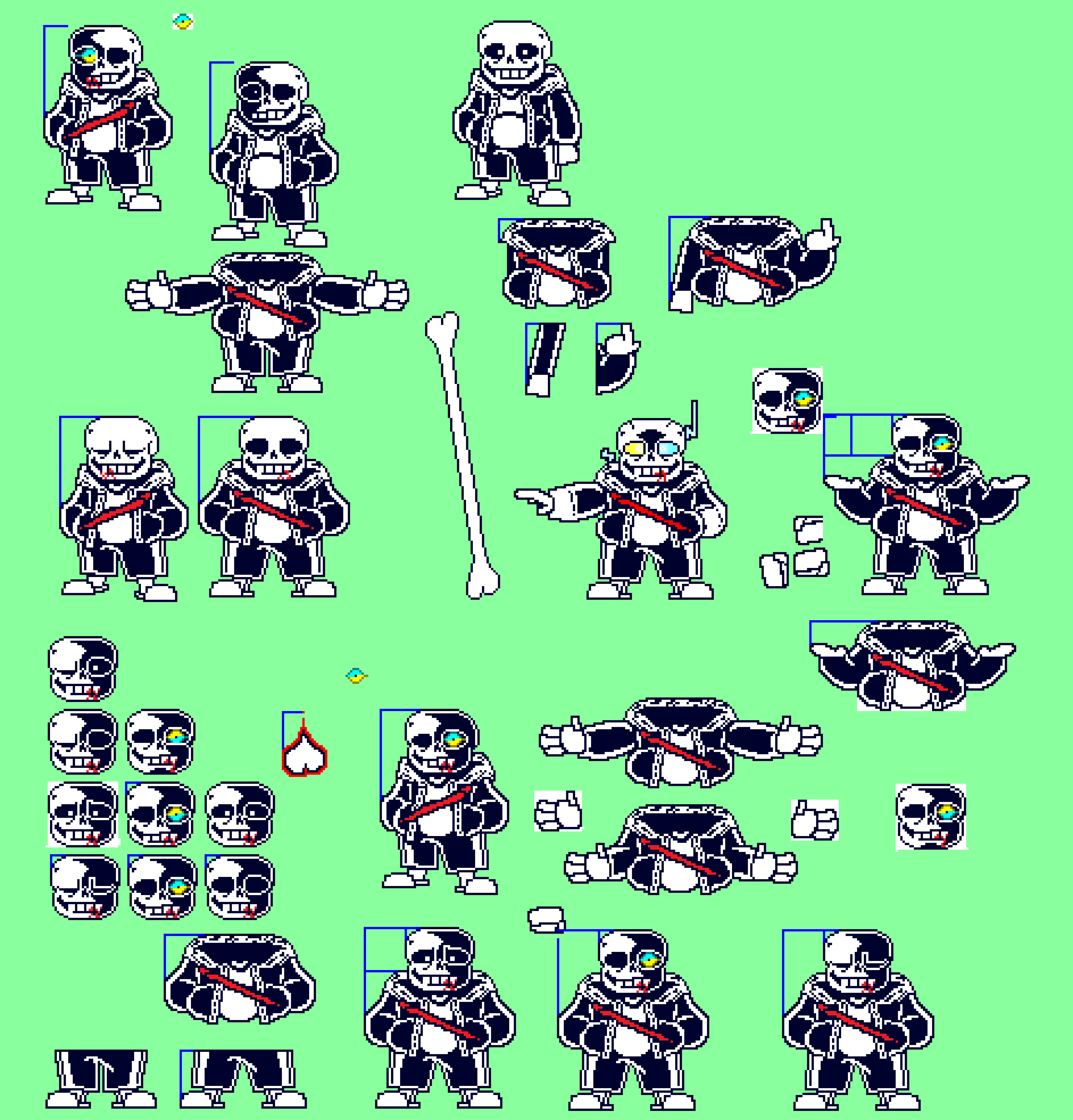 [dec9fd] hardmode sans sprite sheet