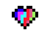 [9664c4] rainbow heart copy me i want to see your creations