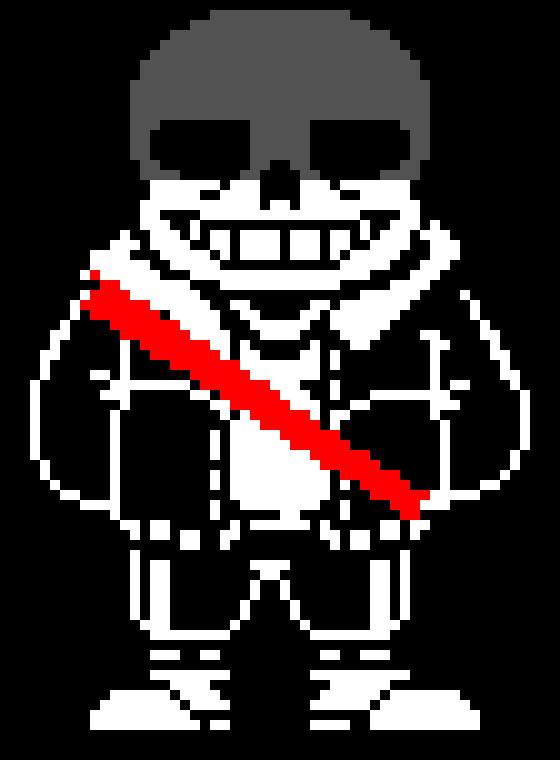 [b7302a] Undertale last breath hardmode phase 1.5 Sans Sprite 