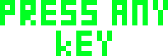 Press Any Key