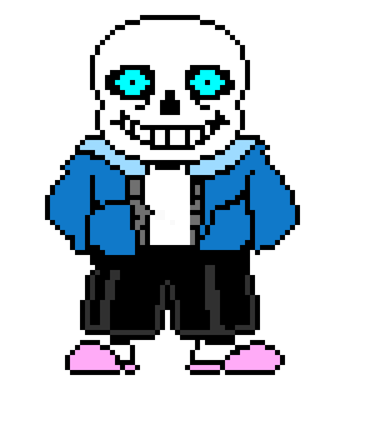 [9664c4]  Sans except he has two eyes
