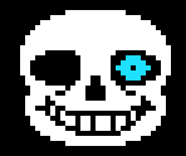 Sans Head (Glowing Eye)