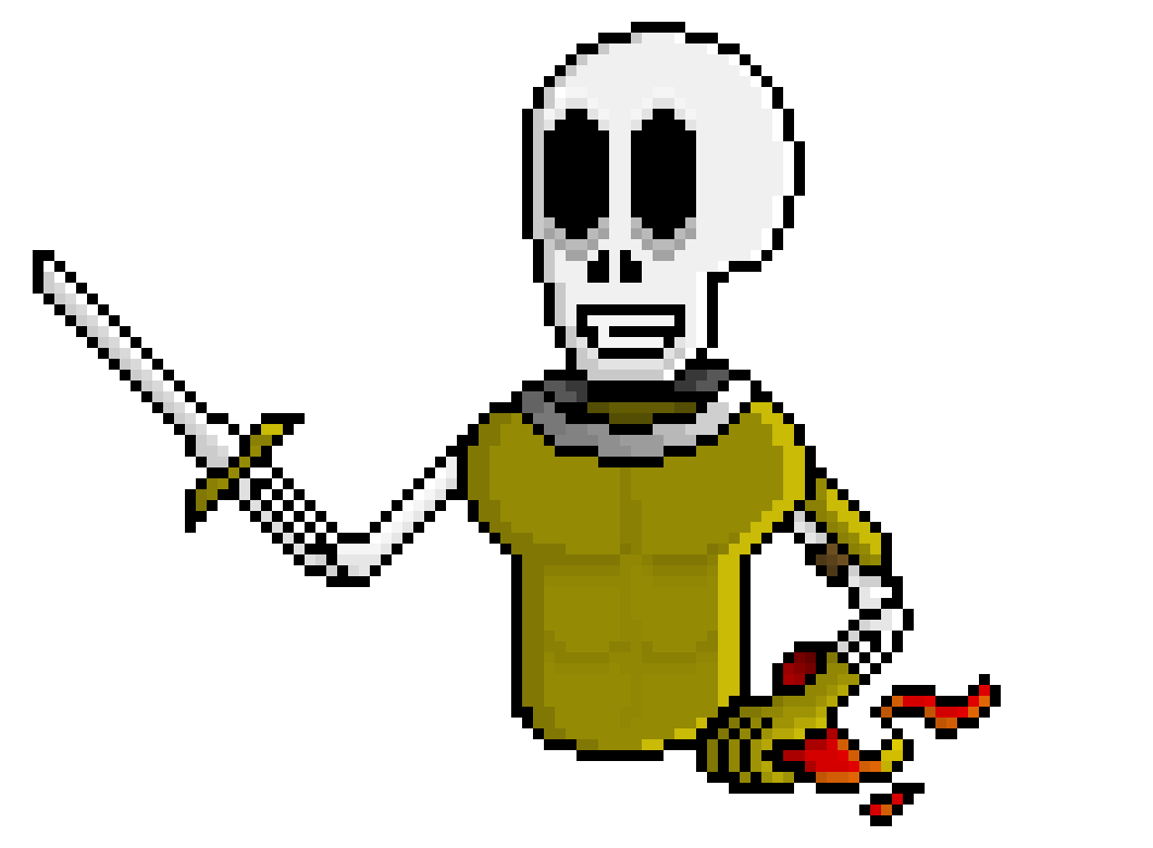[9664c4] Skeleton Man