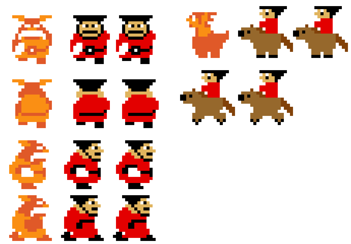 [9664c4] Enemies Sprites
