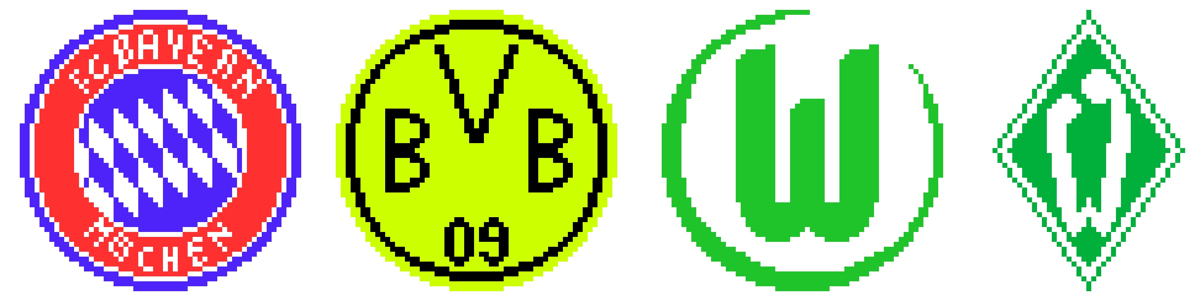 [93d857] Some Bundesliga teams