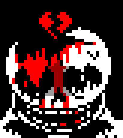 [7ce906] *(Dust forms all around you... Have you died? Or is this an eternal hell?) -HorrorTale Sans