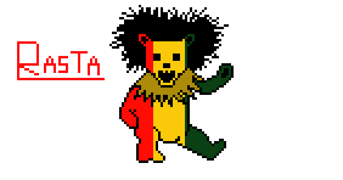 [9664c4] grateful dead bear