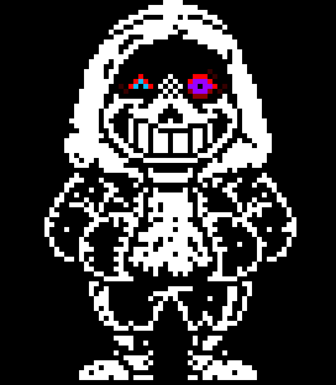 [ad245b] Dusttale 3 Sans Battle Sprite