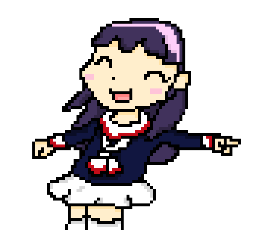 [eaaff7] Tomoyo in the danganronpa pose lol