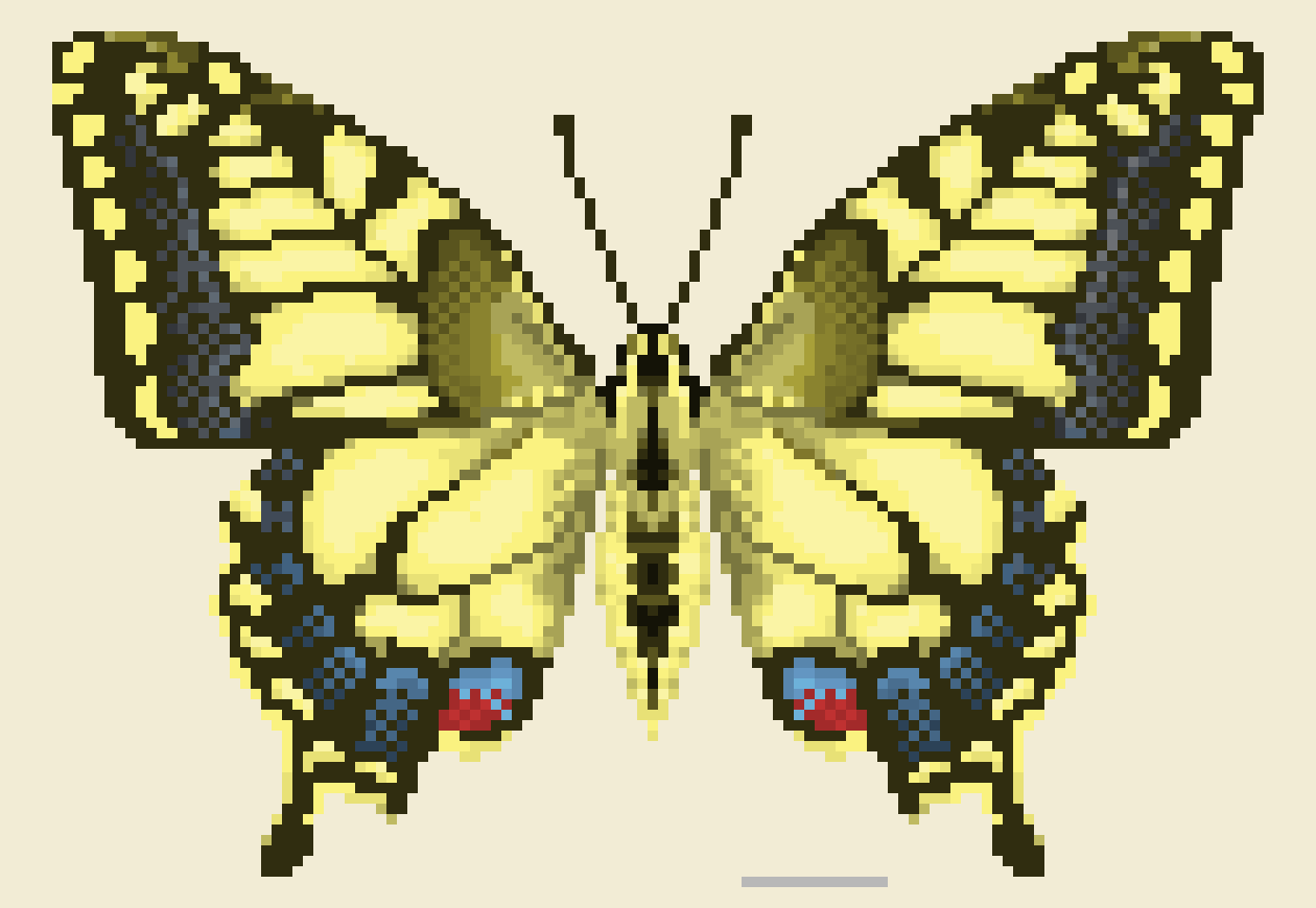 [64acf2] Swallowtail Butterfly