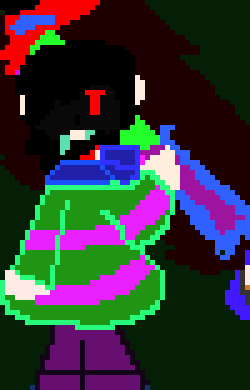 [904ba9] ALL HAVE U KNOW THIS IS NOT A TOOTH PICK her gaster blaster fires at them