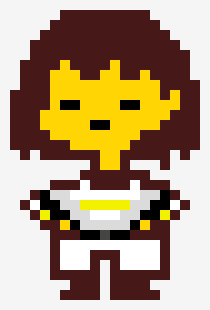 frisk with a bible,cause why not?
