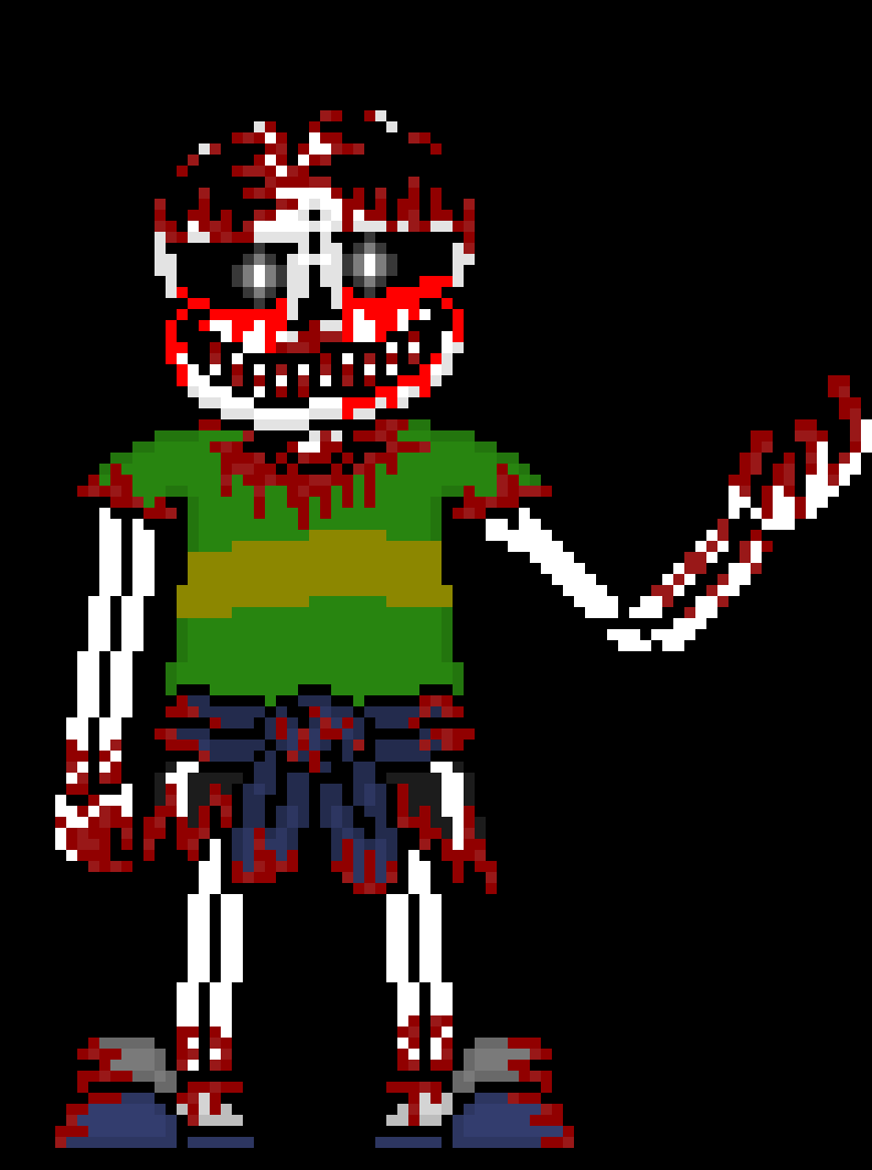 [57dac4] *you would tp to an area familiar, you would see Terror? holding strings attached to a Dust AU* who is my good lil puppet, you are! hahahahaha