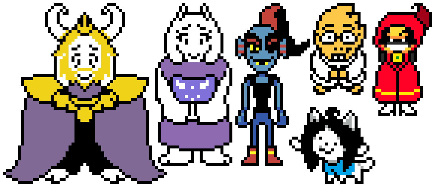 [9664c4] Undertale characters #2