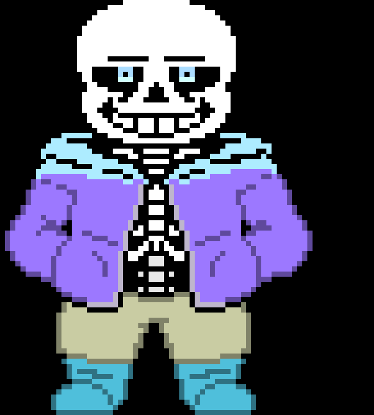 [df4002] {Sans was watching what was happening far away from the place}