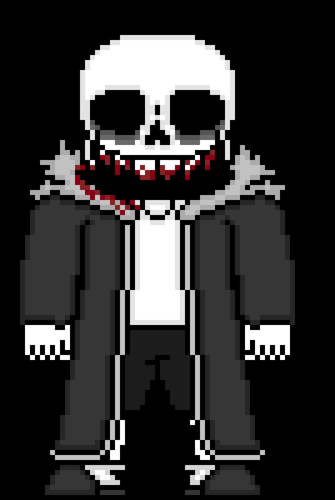 [e8cb42] *he flicks his fingers, then suddenly the pain is swapped back around* huh what did i just do? eh anyways *rips off the entire bottom jaw*
