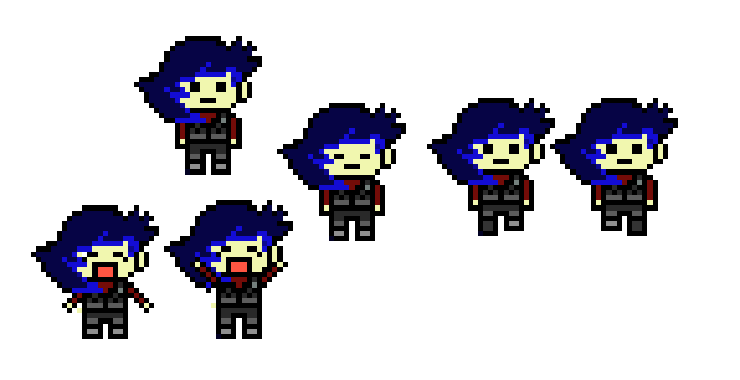 [a68663] Urbain pixel sprite base