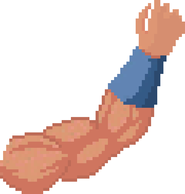 [349094] Beefy arm