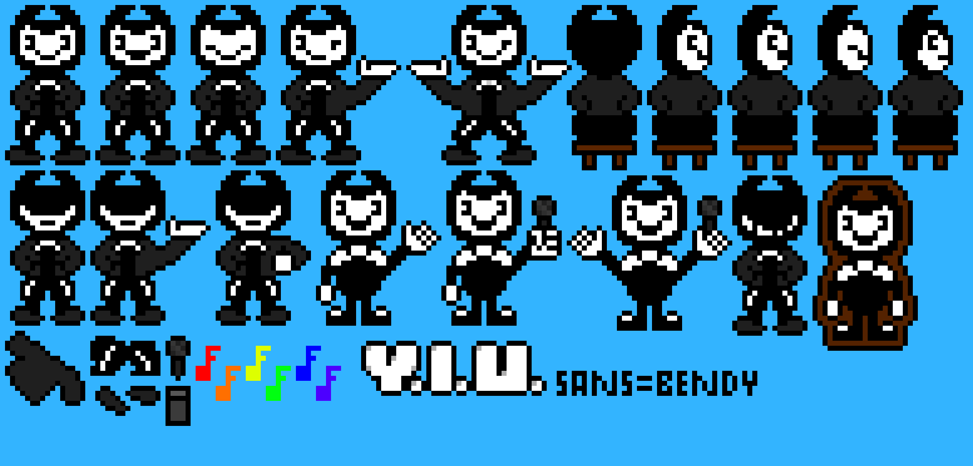 Your Indie Underground (My AU) Sans = Bendy