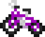 [9664c4] Purple Bicycle