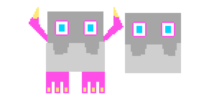 [9664c4] Noggin Overworld Sprite and Friend Iconn