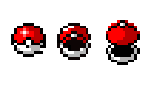 pokeball open