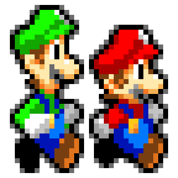 [9664c4] Mario & Luigi (Walking)