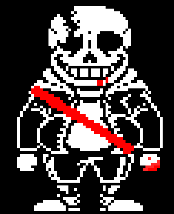 [615fbf] UNDERTALE Last Breath Sans sprite phase 3