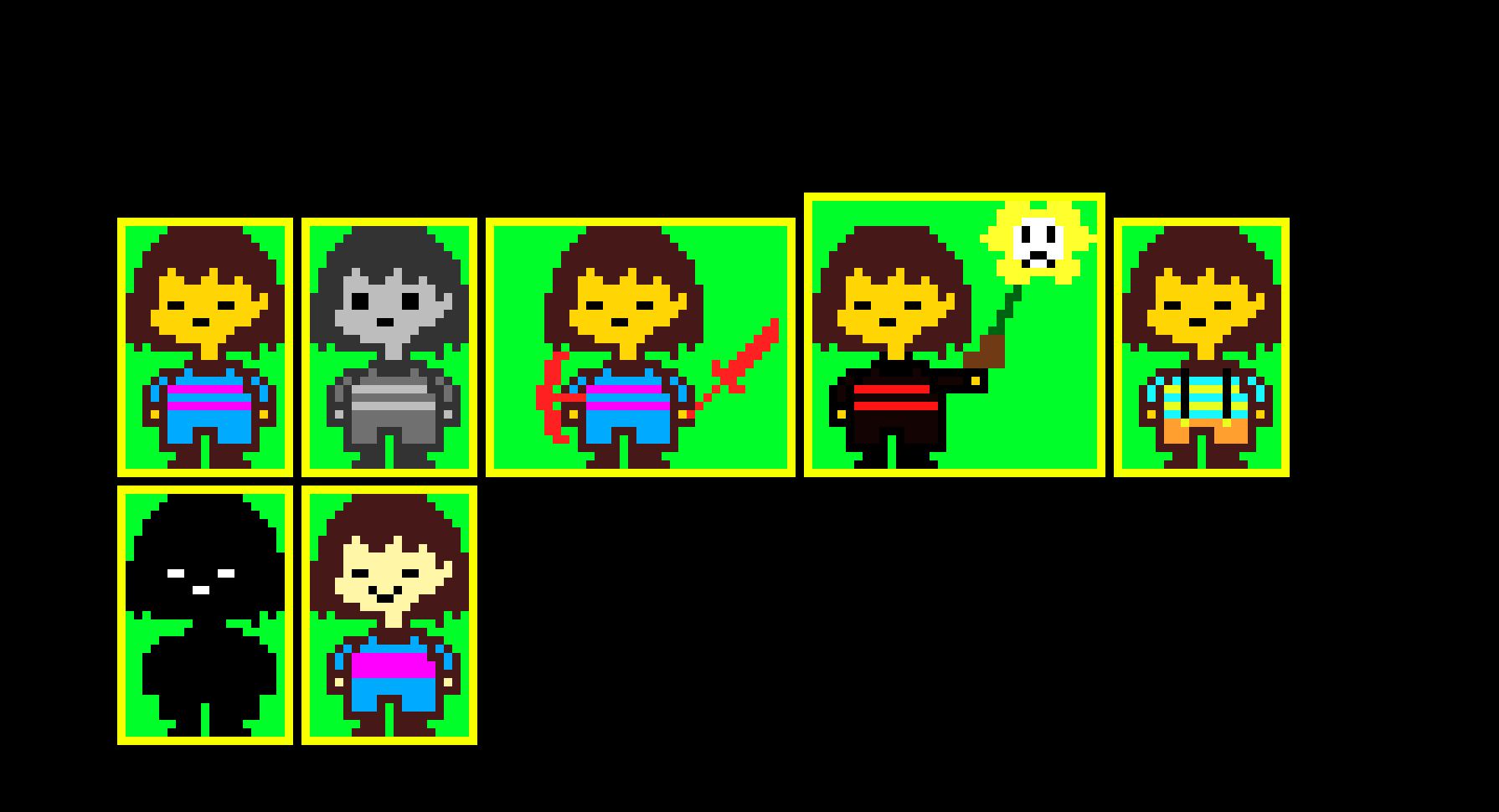 [9664c4] All Au Frisks
