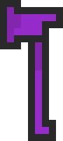 [cdb61f] Purple Fire Axe