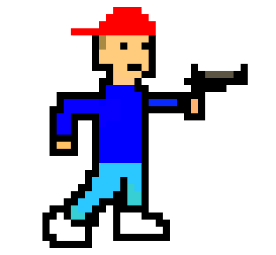 [9664c4] Running with gun #1