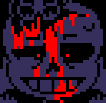 [7ce906] *(he'd teleport back to the couch.) -HorrorTale Sans