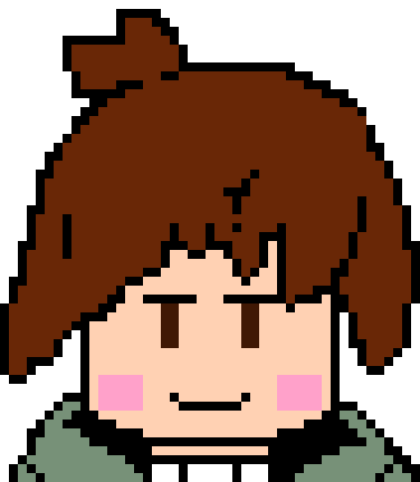 [b9de0d] hello edgy mirror. - shifty chara.