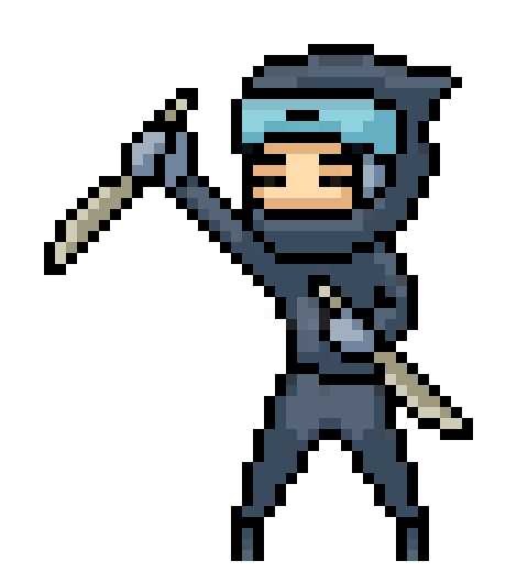 [e55537] Ninja_Standing_Left