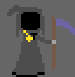 Demons, huh? That doesn't sound good. *He drops his scythe in Chris's arms and gets another one.* It can one-shot anything. Be careful, because I must go. But before I do.*T gives Chris a Mario 1-up* This will bring you back in the middle of PAM. Use it wisely. Goodbye Neo. Good luck.