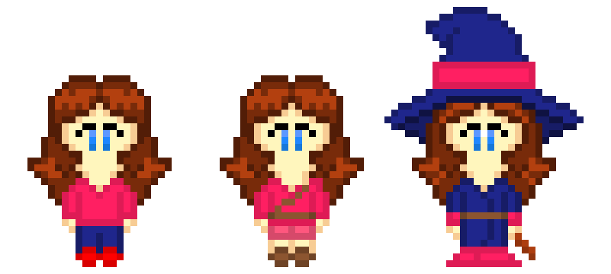 glamgames miitopia variant sprite pack