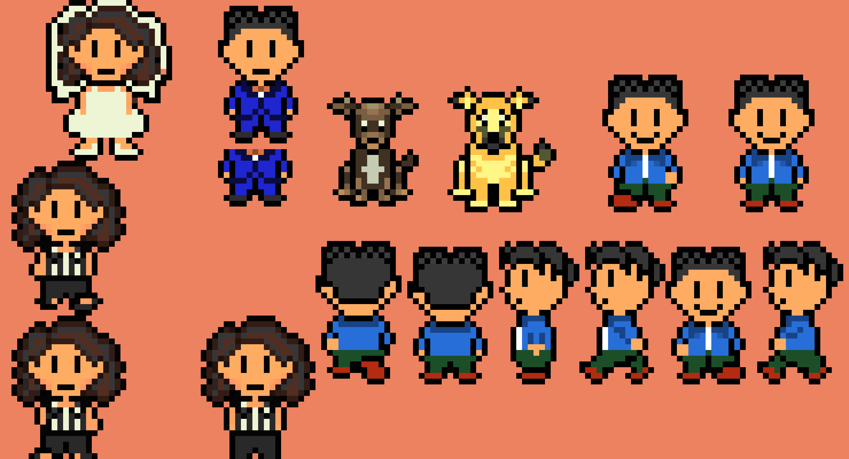 [14f302] All sprites