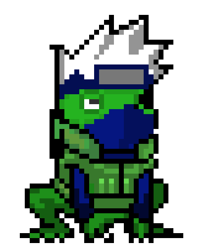 Kakashi as a Frog