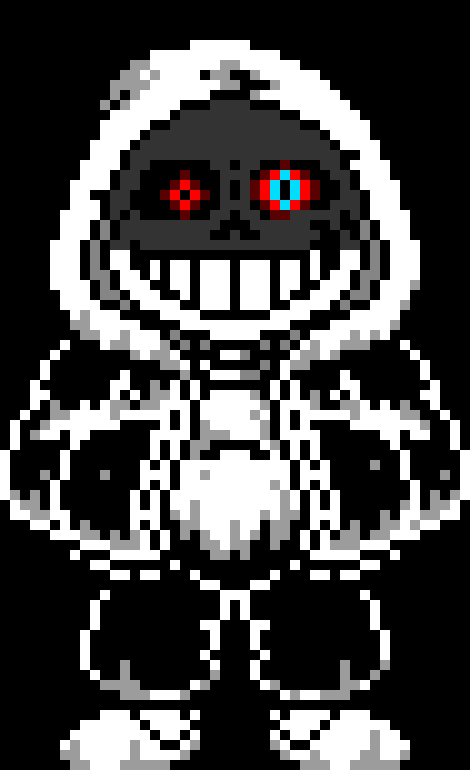 [40e0c7] DustTale Sans sprite