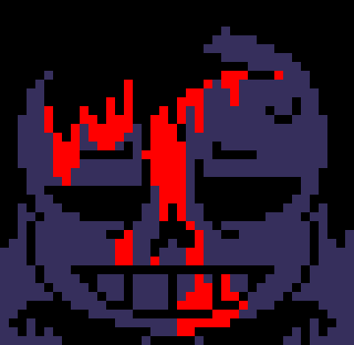 [7ce906] *(While stumbling to the hospital, he'd see rainbow and strawberry.) -HorrorTale Sans