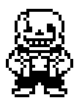 [9664c4] AU Where Sans is Gaster OW!Sprite